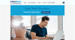 Desktop Screenshot of firstnetlearning.com